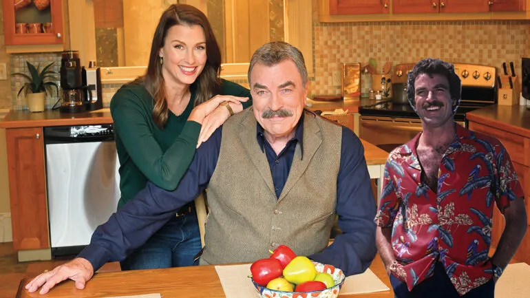 Bridget Moynahan grew up watching Magnum P.I. says Tom Selleck is still a handsome man at 78