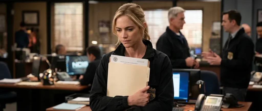 Ellie Bishop in the NCIS bullpen