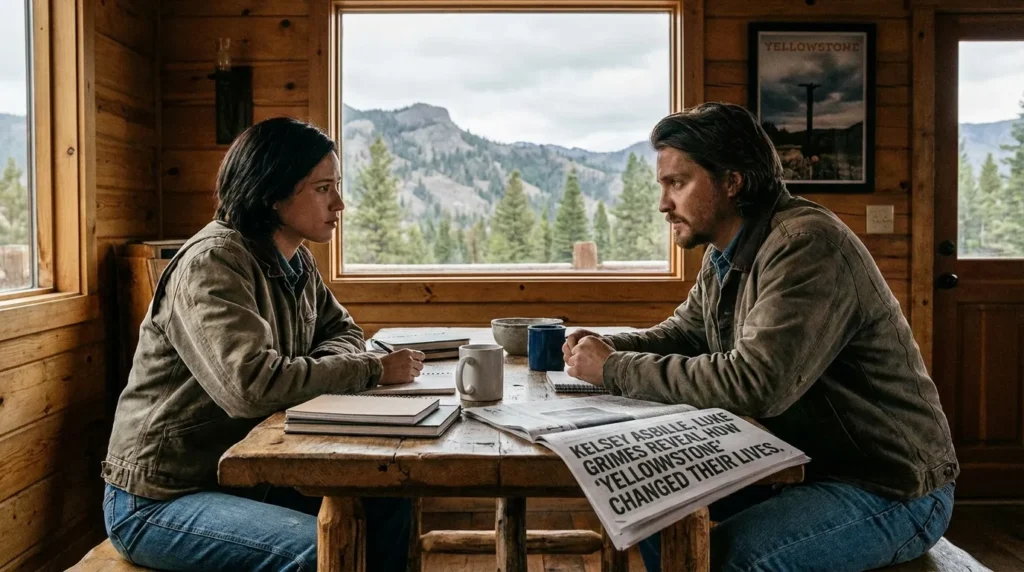 Kelsey Asbille and Luke Grimes on the seven-year itch that redefined their lives.