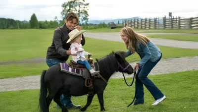 Heartland, Amy and Ty and daughter, Lyndy