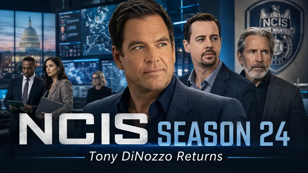 NCIS Season 24 featured image with Tony DiNozzo returning to the team